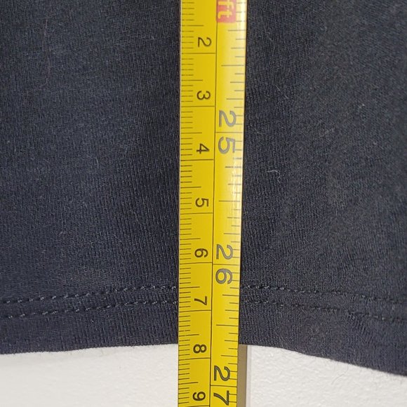 White House Black Market Women's Navy 3/4 Sleeve V-Neck Twisted Front Blouse XS - Picture 8 of 10